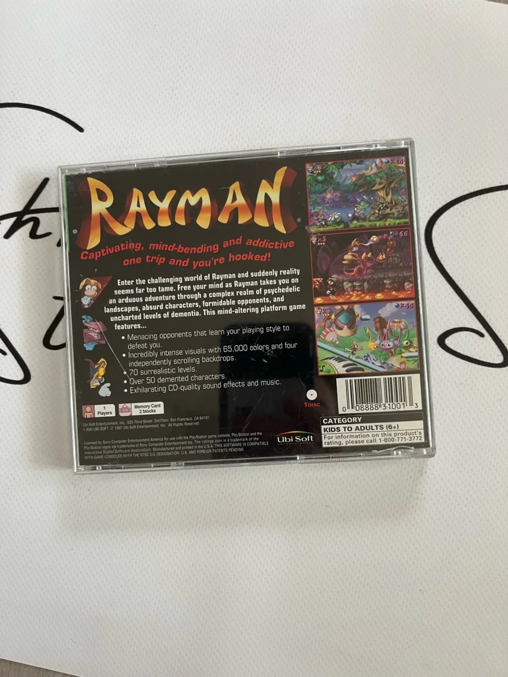 Sony PlayStation Rayman